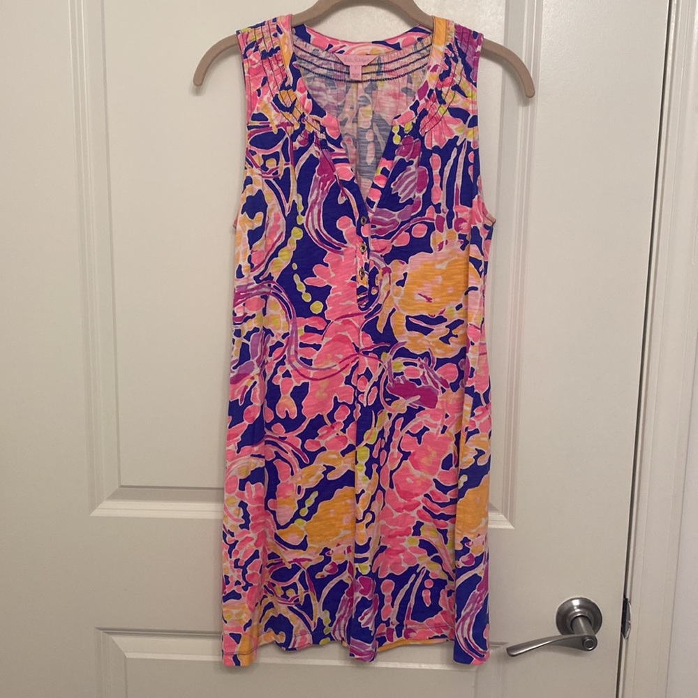 Lilly Pulitzer Essie Dress in Catch and Release, Size S